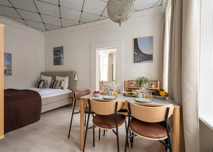 Homey 2br For 6 Near Stroget Апартаменты Копенгаген
