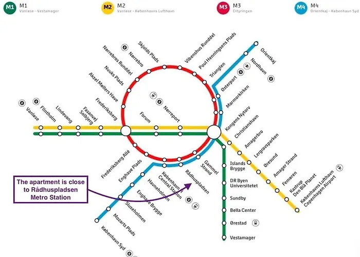 Homey 2br For 6 Near Stroget