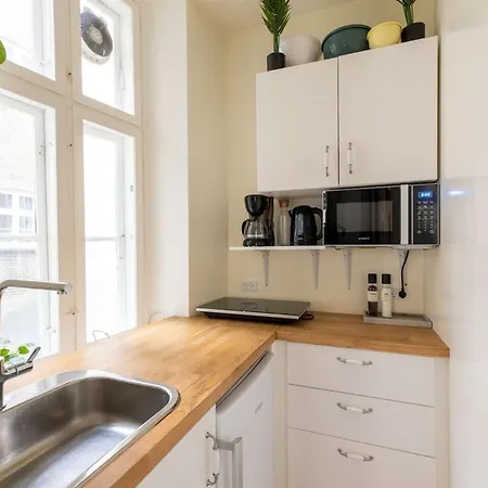 Homey 2br For 6 Near Stroget Kodaň